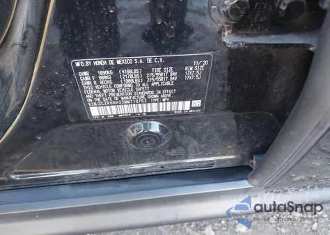 2021 Honda Hr-V Awd Lx from USA, damaged, VIN 3CZRU6H33MM710763